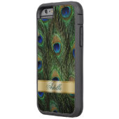 Pauwveren iPhone 6 Monogram Hoesje (Achterkant Links)