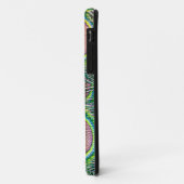 Pauwveren Kaleidoscoop Print Case-Mate iPhone Case (Achterkant/links)