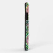Pauwveren Kaleidoscoop Print Case-Mate iPhone Case (Achterkant/rechts)
