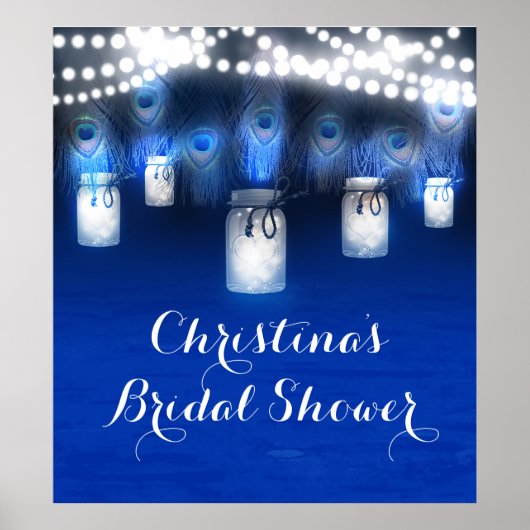 Pauwveren, Metselaarslampen Banner Poster (Voorkant)