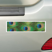 Pauwveren - Pauw Bumpersticker (Op auto)