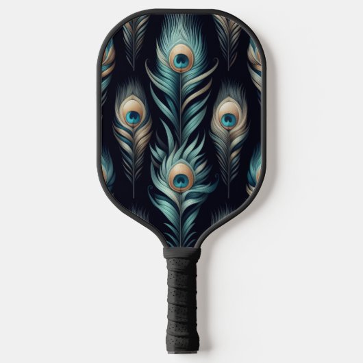 Pauwveren Pickleball Paddle (Voorkant)