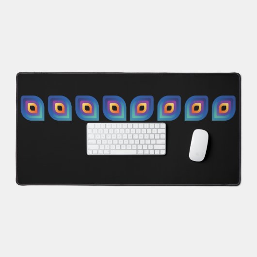 Pauwvlame (Lineair) Bureaumat (Keyboard & Muis)