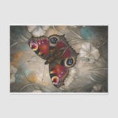Pauwvlinder Decoupage Tissuepapier (Voorkant)