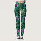 pauwvogel leggings (Voorkant)