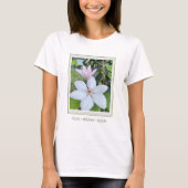 Pauze Adem Bloei Bloem T-Shirt (Voorkant)