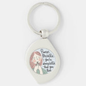 Pauze.Adem Sleutelhanger (Voorkant)