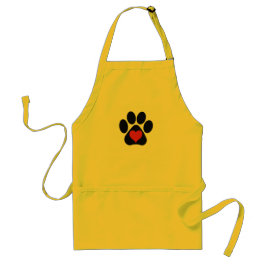 Pauze afdrukken standaard schort