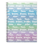 Pauze, Breedte, Notitieboek toestaan (Voorkant)