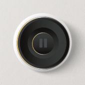 Pauze Button & Pin: Gezellig (Voorkant)