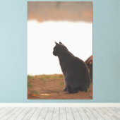 Pauze Canvas Afdruk (Insitu (Houten vloer))