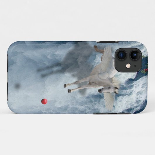 Pauze en waterval Fantasy Art Phone Case (Achterkant (horizontaal))