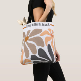 Pauze. Herbezinnen. Reageren. Tote Bag
