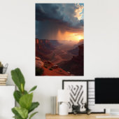 Pauze in de storm poster (Thuiskantoor)