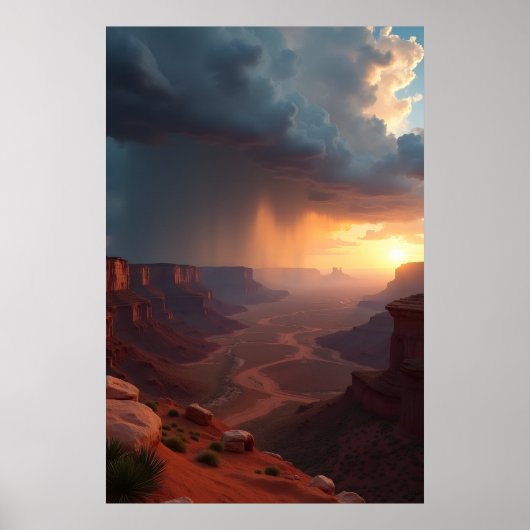 Pauze in de storm poster (Voorkant)