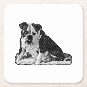 Pauze, kleine vonk kartonnen onderzetters