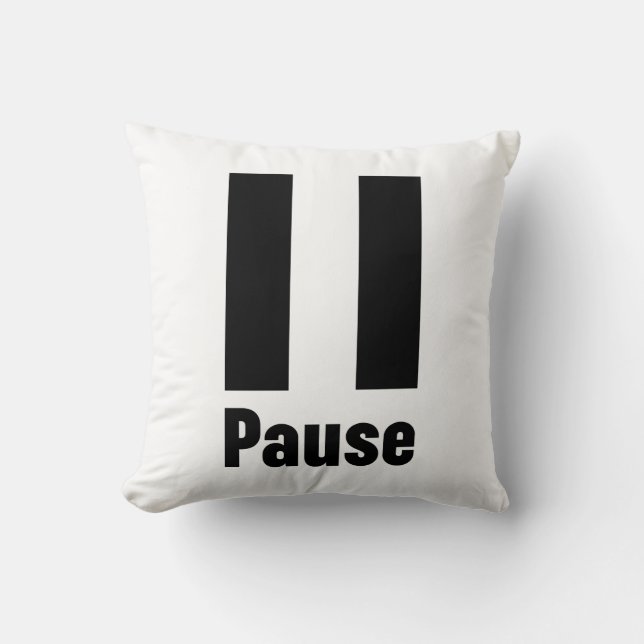 Pauze Kussen (Voorkant)