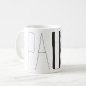 Pauze mok (Voorkant links)