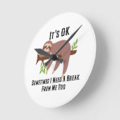 Pauze Nodig Ronde Klok (Hoek)