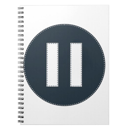 Pauze Notitieboek (Voorkant)