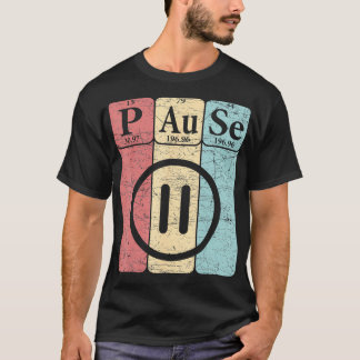 Pauze Periodic Table Elements Gaming T-shirt