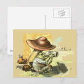 Pauze tijd briefkaart (Voorkant / Achterkant)