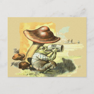 Pauze tijd briefkaart