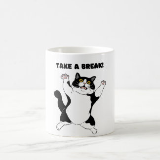 pauze tijd koffiemok