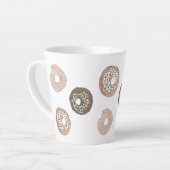 Pauze tijd latte mok (Linkerhoek)