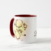 Pauze tijd Mok (Voorkant links)