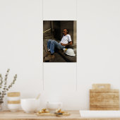 Pauze tijd poster (Keuken)