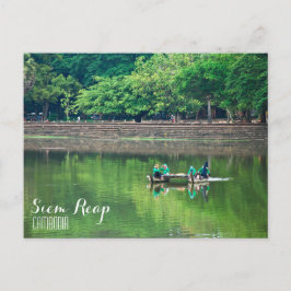 "Pauze tijd" Siem Reap Briefkaart