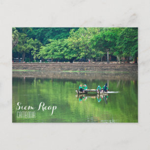 "Pauze tijd" Siem Reap Briefkaart