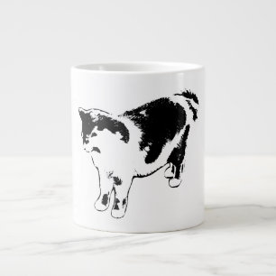 Pauze voor de Pounce Grote Koffiekop