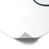 Pauze voor een moment van wetenschap poster (Hoek)