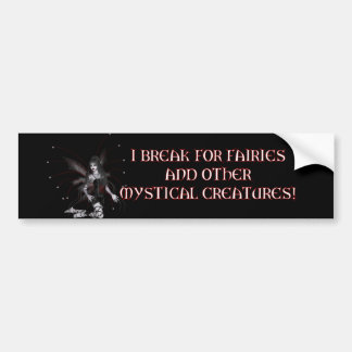 Pauze voor feeën bumpersticker