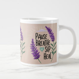 ✨Pauzeer ademen - sip heal | Design Grote Koffiekop