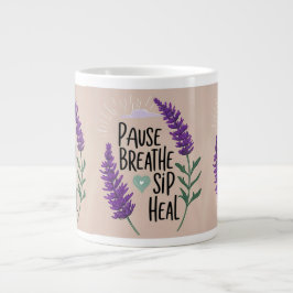 ✨Pauzeer ademen - sip heal | Design Grote Koffiekop