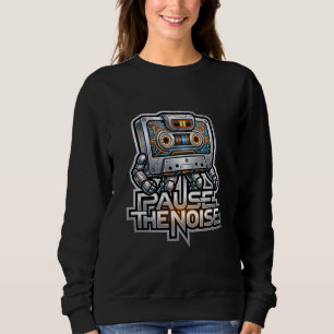 Pauzeer De Ruis – Retro Cyber Cassette Mascotte Trui