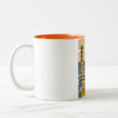 Pauzeer Even Tweekleurige Koffiemok (Links)