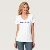 Pauzeer het plan t-shirt (Voorkant volledig)