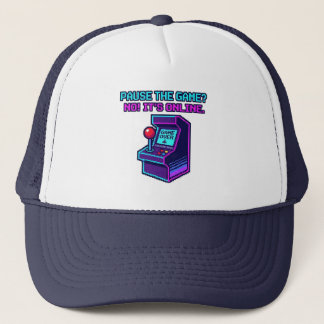 Pauzeer Het Spel Nee Het Is Online T-Shirt Trucker Pet