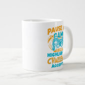 Pauzeer Mijn Game Challenge Sportgaming Grote Koffiekop (Voorkant rechts)