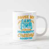Pauzeer Mijn Game Challenge Sportgaming Grote Koffiekop (Rechts)