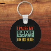 Pauzeer mijn spel voor leerling uit groep 5 naar s sleutelhanger (Voorkant)