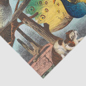 pauzes en een kat tissuepapier (Detail)