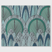 pauzes veren naadloos patroon cadeaupapier (Vlak)