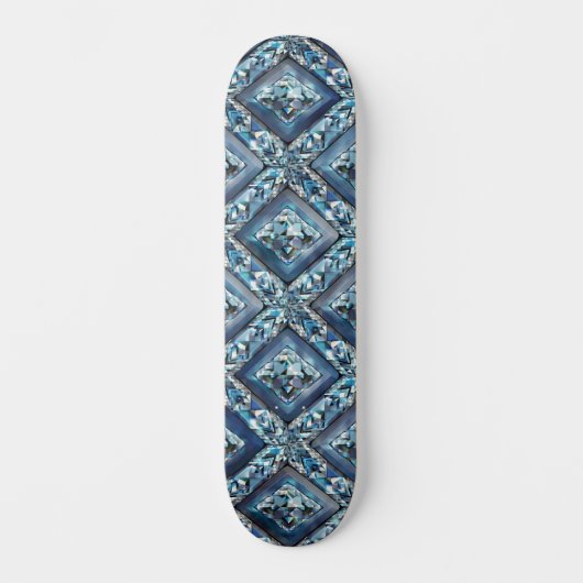 Pave diamanten skateboard (Voorkant)
