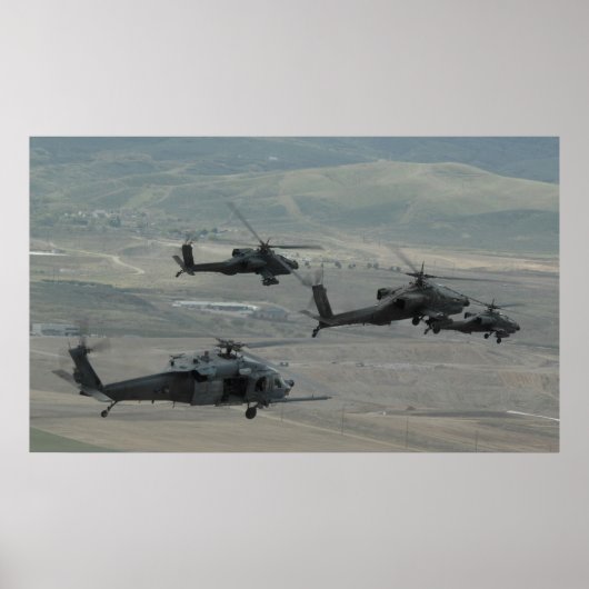 Pave Hawks en Apaches Poster (Voorkant)