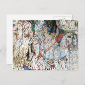 Pavel Filonov- Magi Briefkaart (Voorkant / Achterkant)